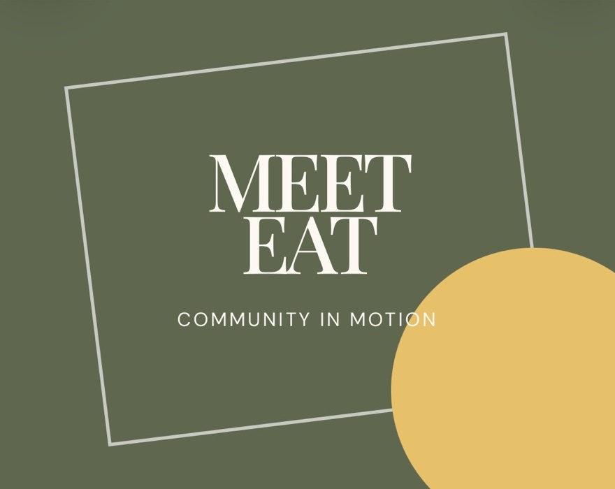The Mason Food Court “Meet Eat” graphic